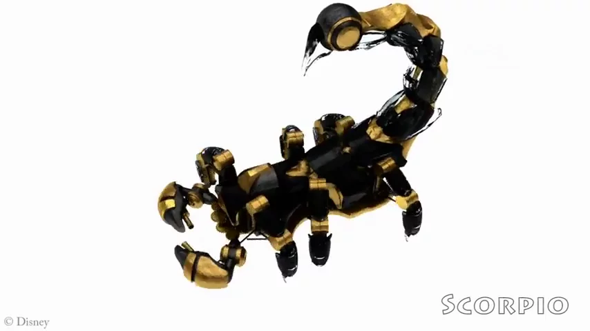 The scorpion walks (Photo: Disney Research)