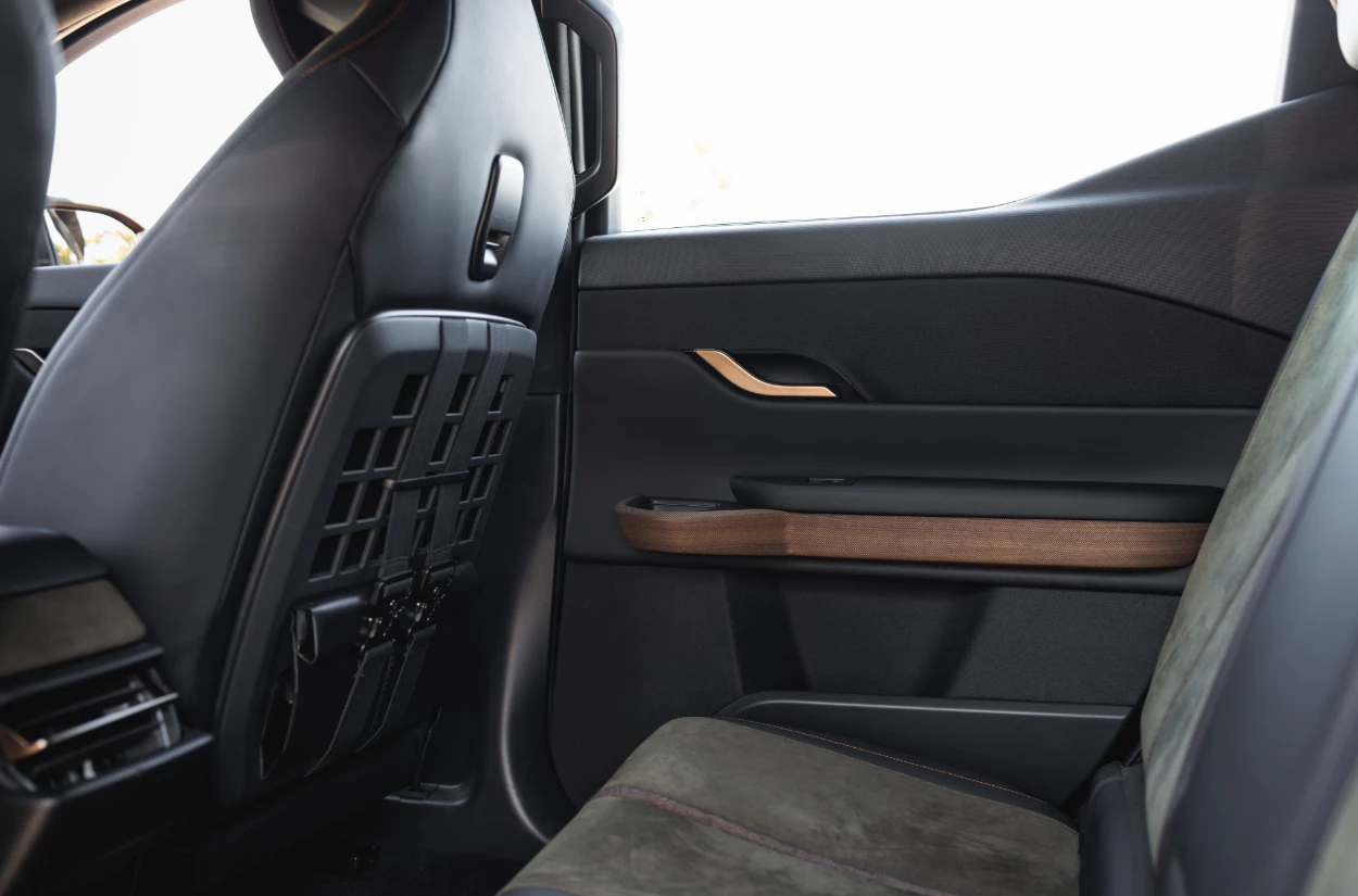 Fisker shows wood-style and copper-colored trim