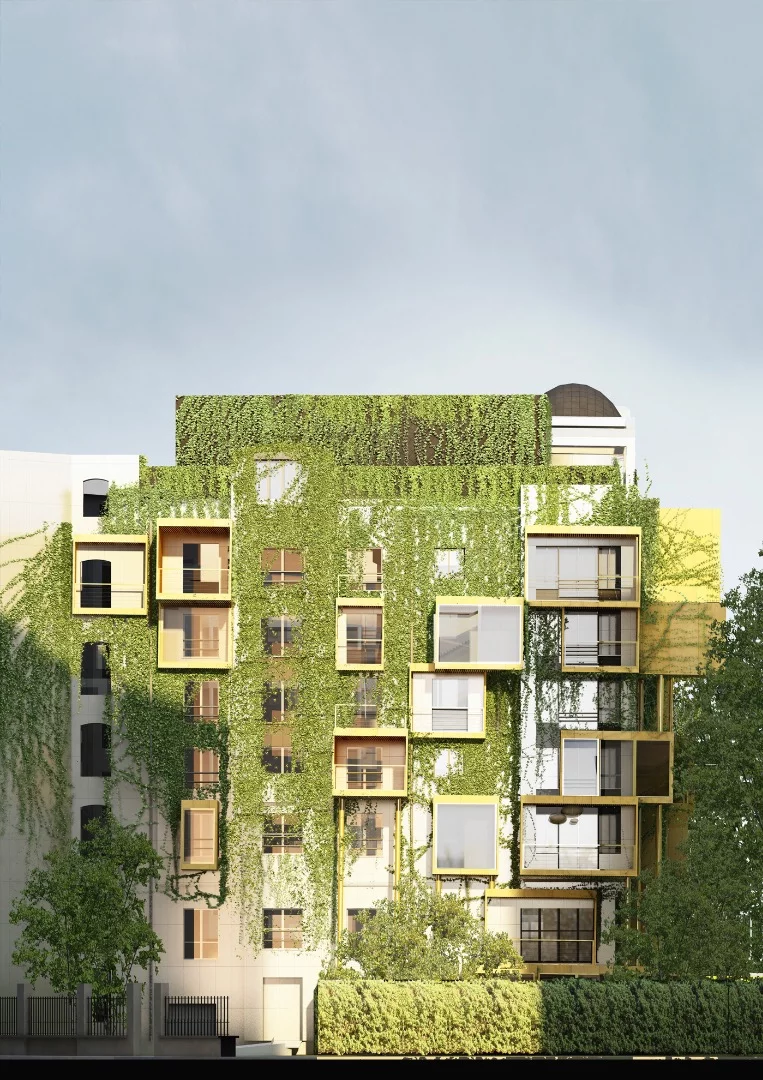 Plug-in City 75's lightweight boxes will be prefabricated in a workshop from sustainably-sourced wood