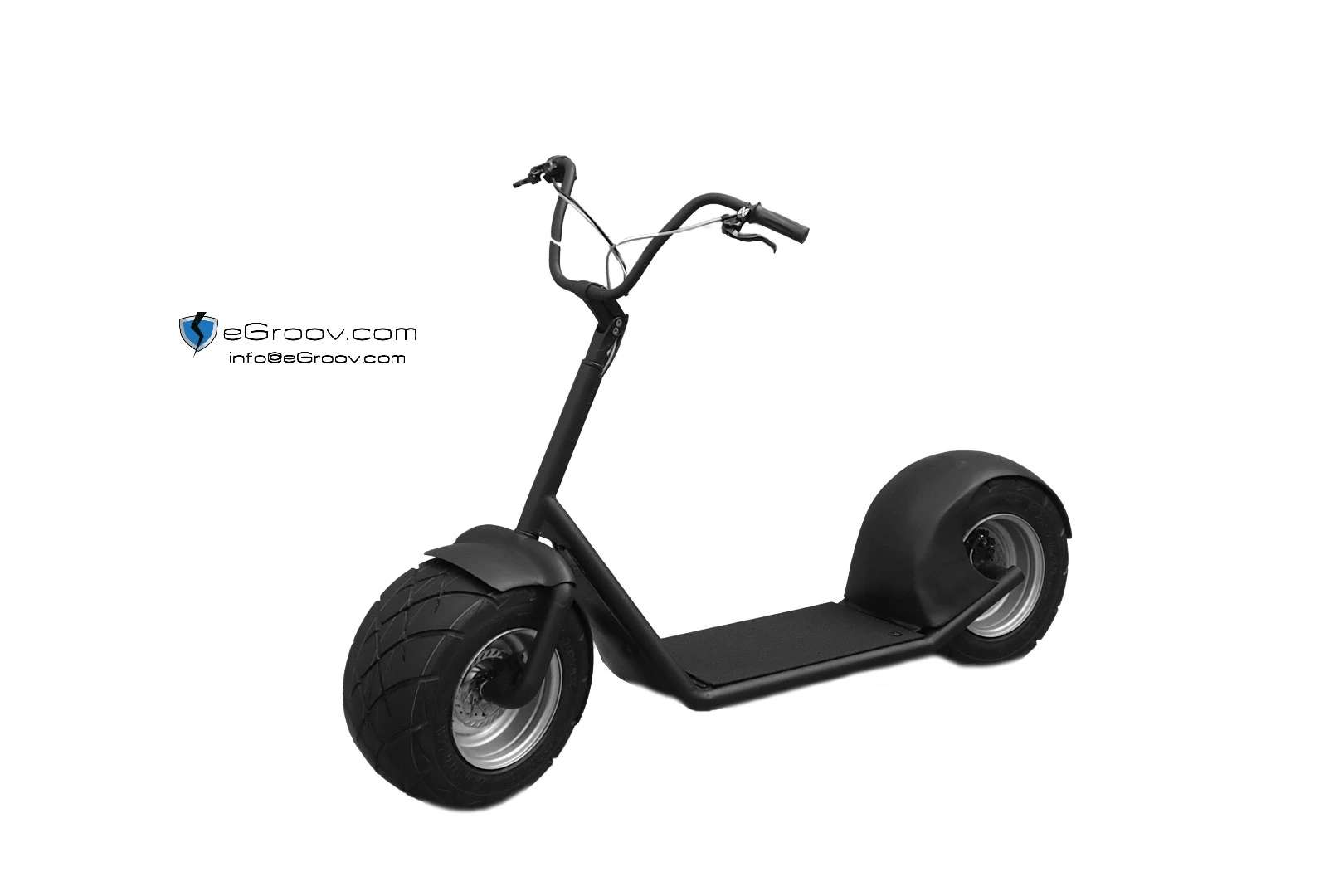 The eGroov has two powered wheels