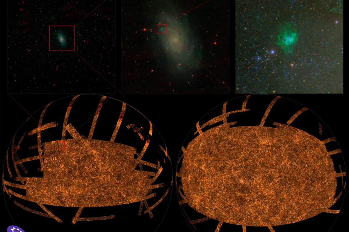 Astronomers from the Sloan Digital Sky Survey have just made the largest ever digital color image of the sky available to the scientific community and the public alike