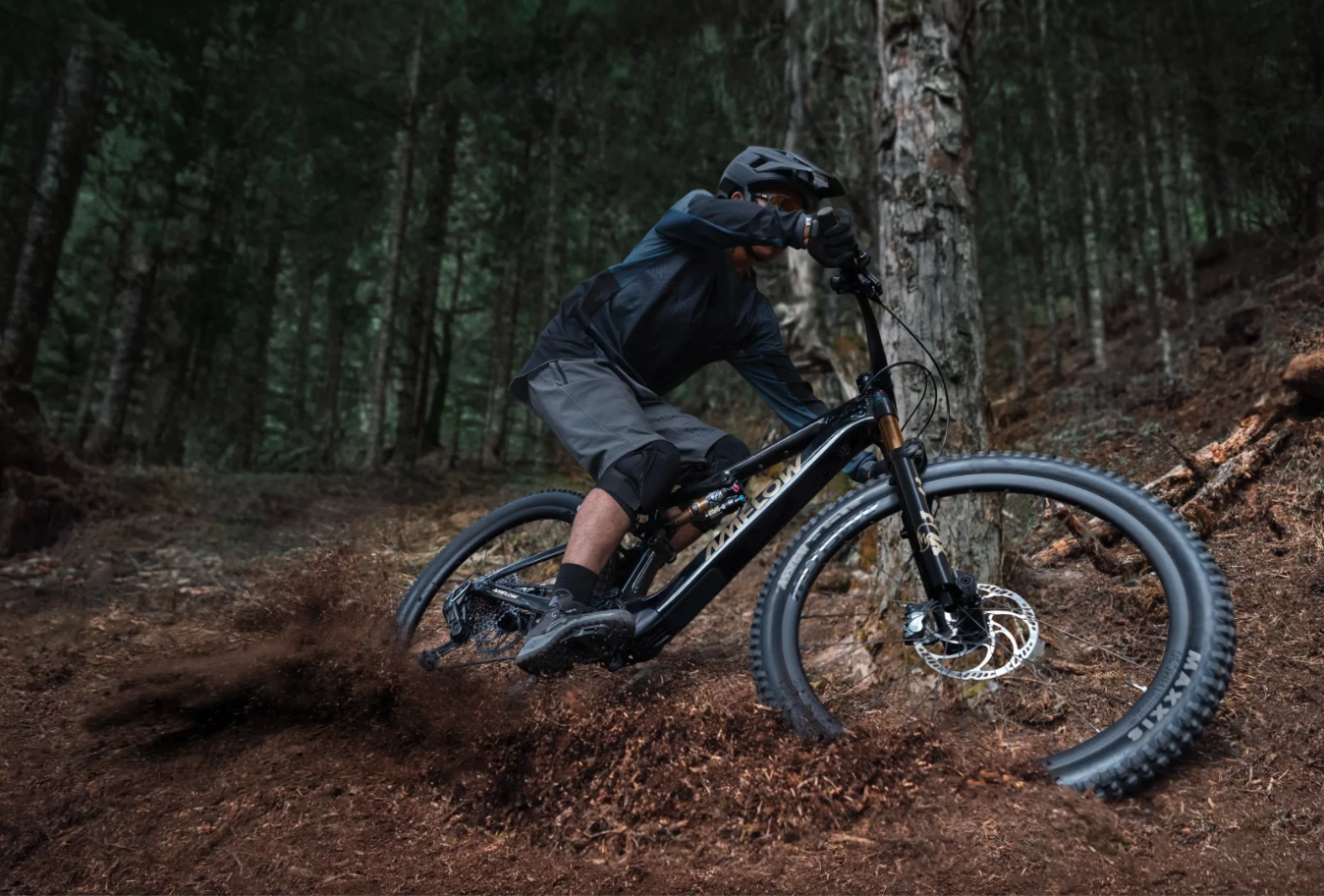 The Amflow PL is made to downhill like a serious all-mountain rig, then make climbing back up a little easier
