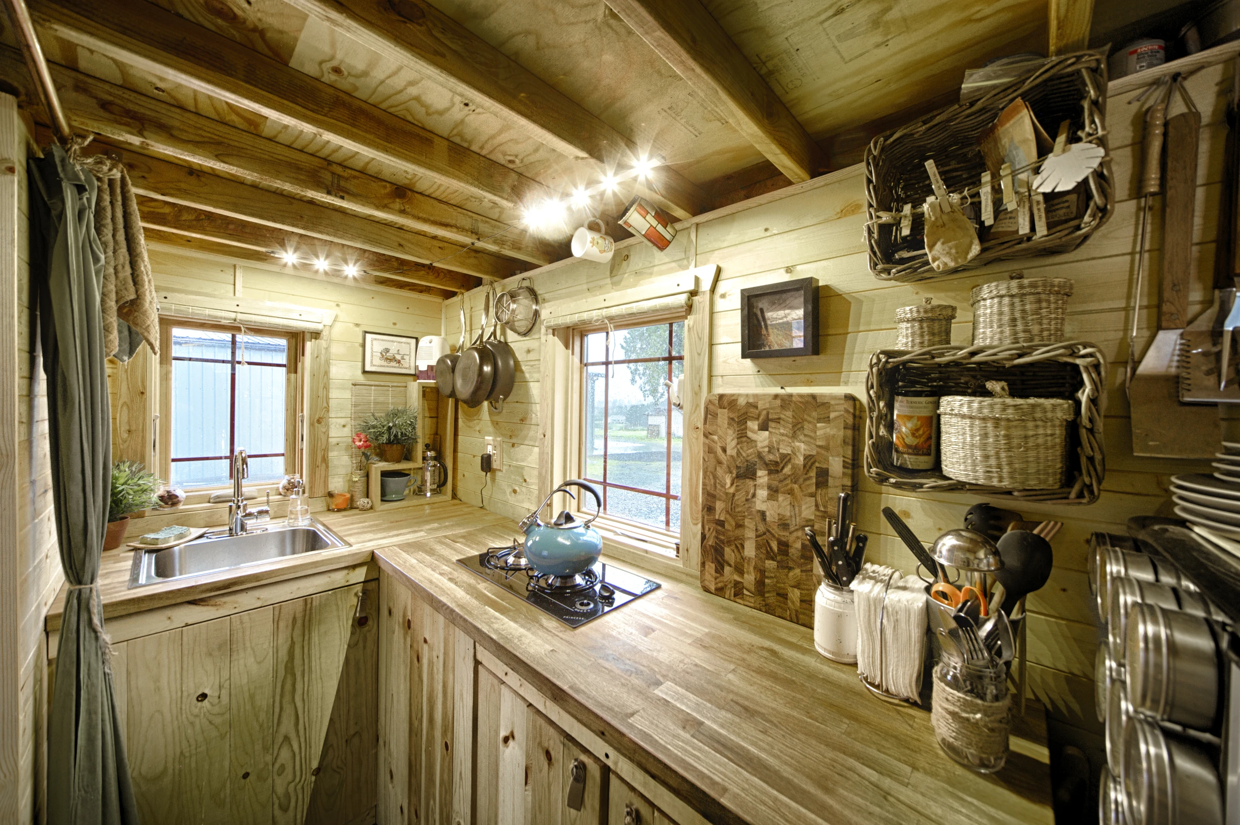 Tiny Tack House: kitchen (Photo: Christopher Tack)