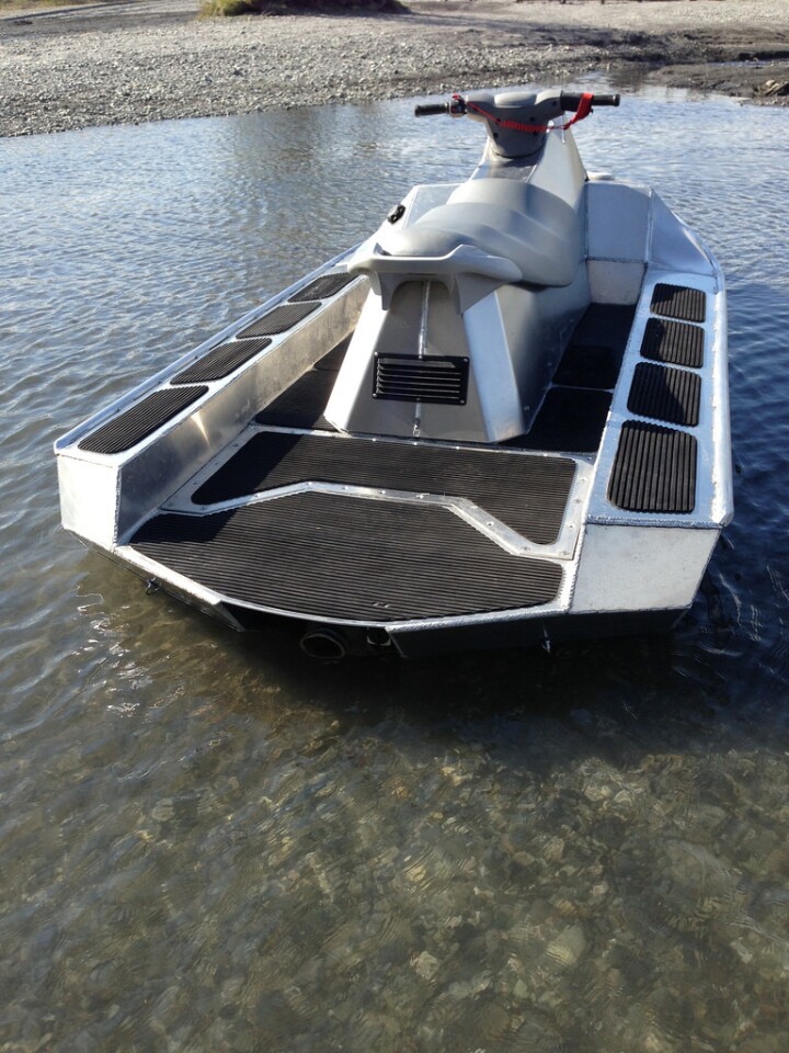 Alumaski Is Designed To Go Where Jet Skis Fear To Tread