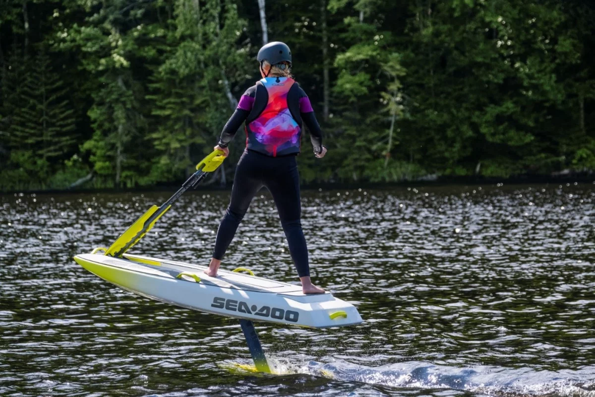 The Sea-Doo Rise should be commercially available next year