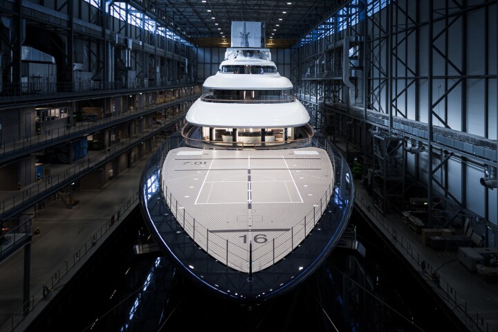 The hydrogen superyacht
