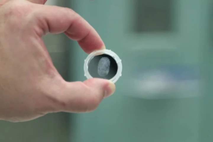 One of the prints analyzed in the NIST study