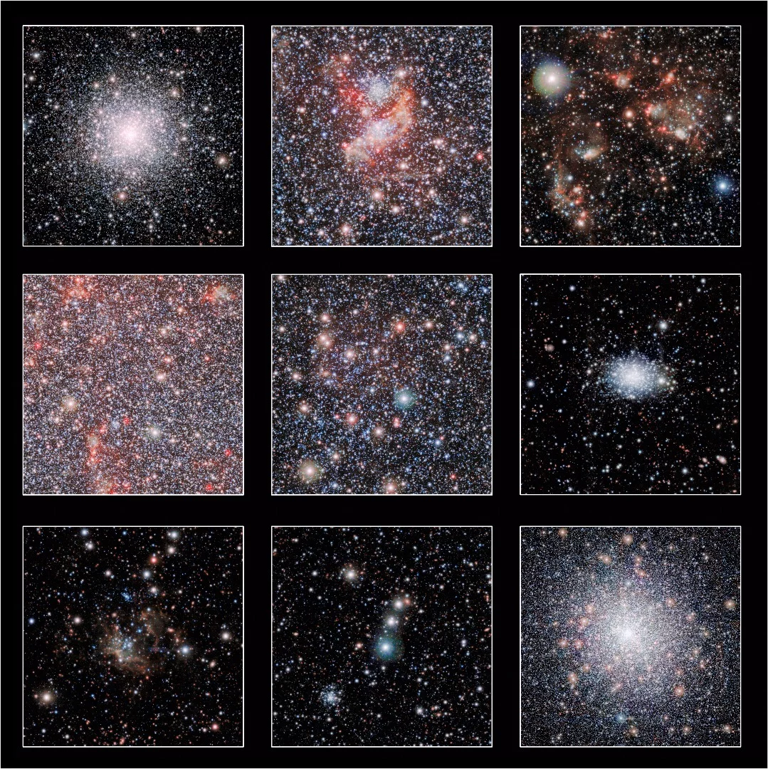 Highlights from the new VISTA image of the Small Magellanic Cloud