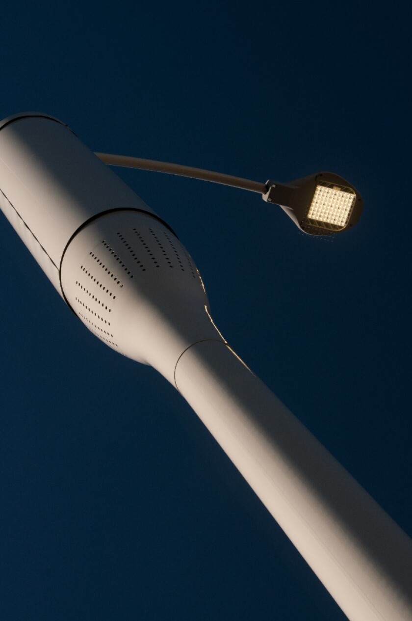 Philips developed the the SmartPoles in partnership with Ericsson