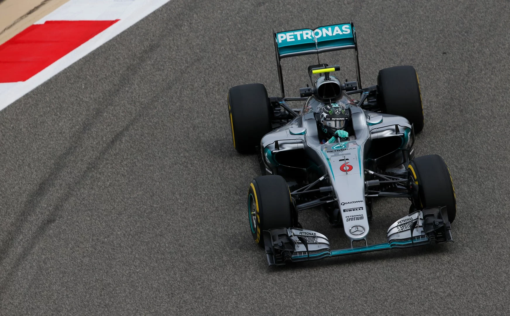 Nico Rosberg is leading the F1 World Championship after winning in Melbourne and Bahrain