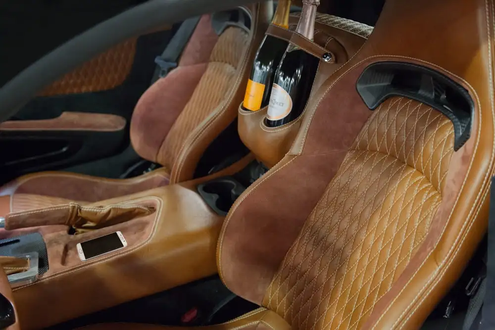 Forget cup holders, how about champagne-bottle holders? Force 1