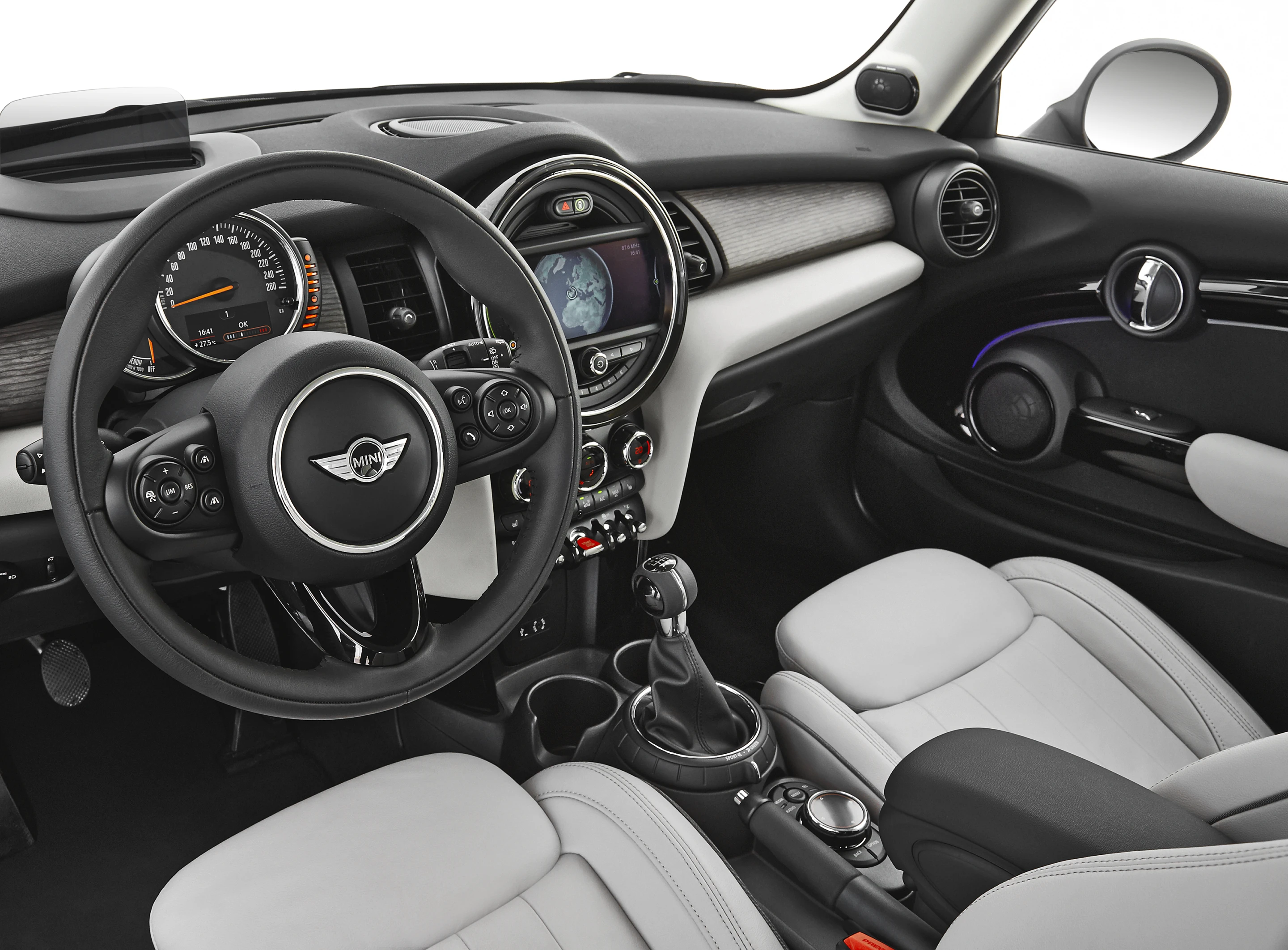 Mini Cooper interior color scheme