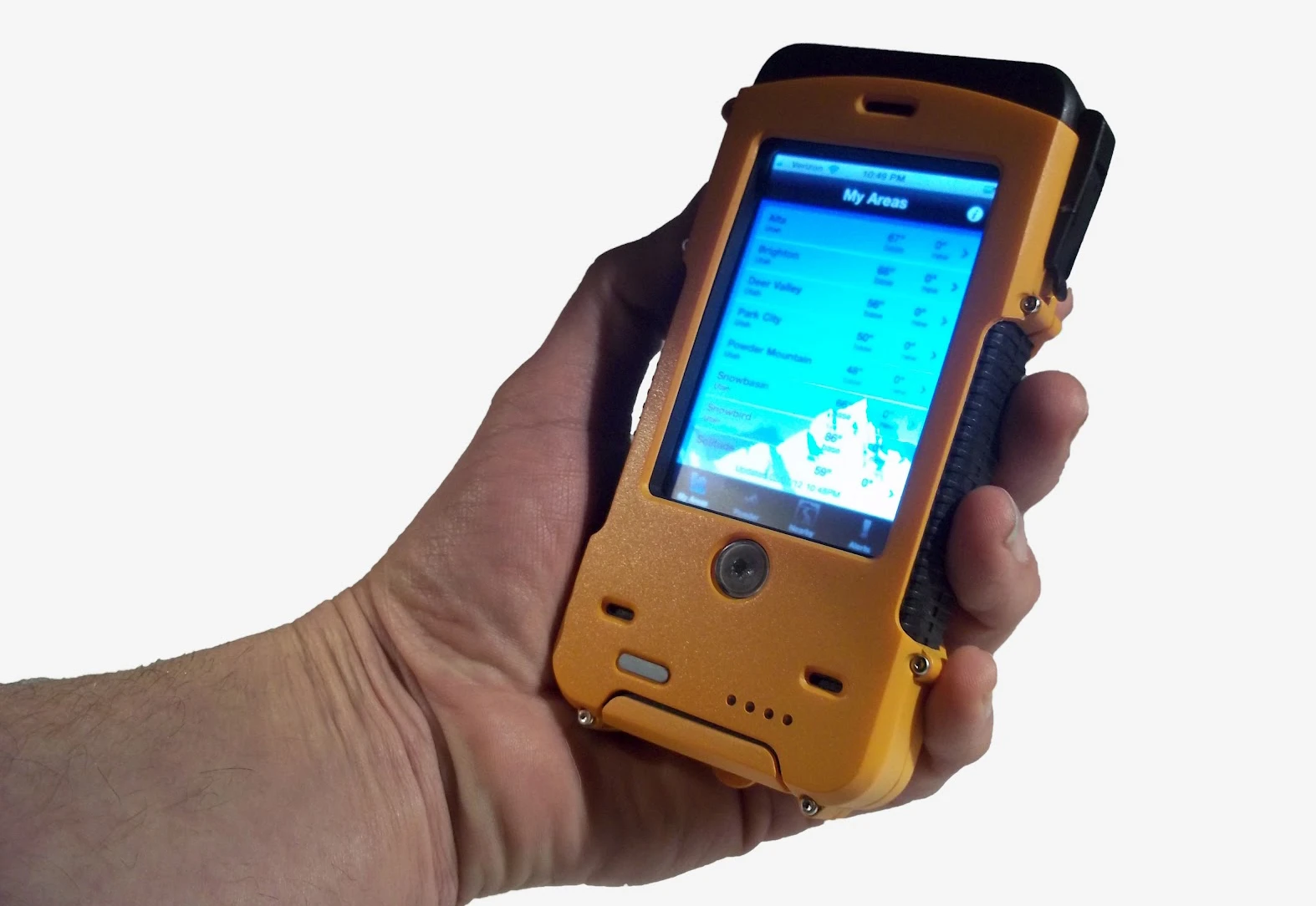 The AQUA TEK S case adds some bulk but is ruggedized, dust resistant and waterproof
