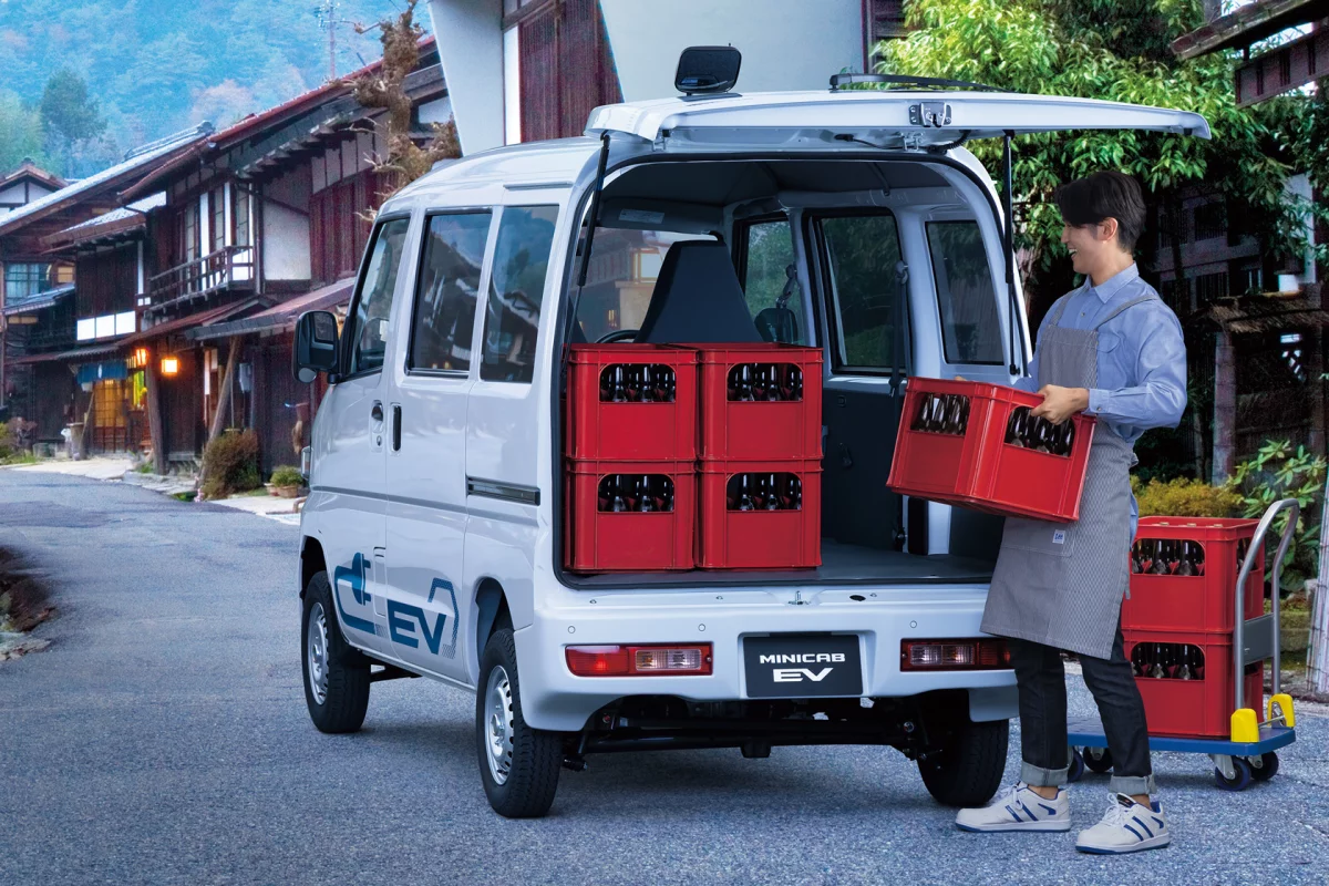 The 2024 Minicab EV is being made available in two- and four-seat configurations