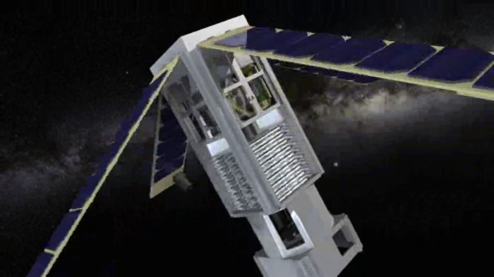 CAD image of the Interplanetary CubeSat Mothership
