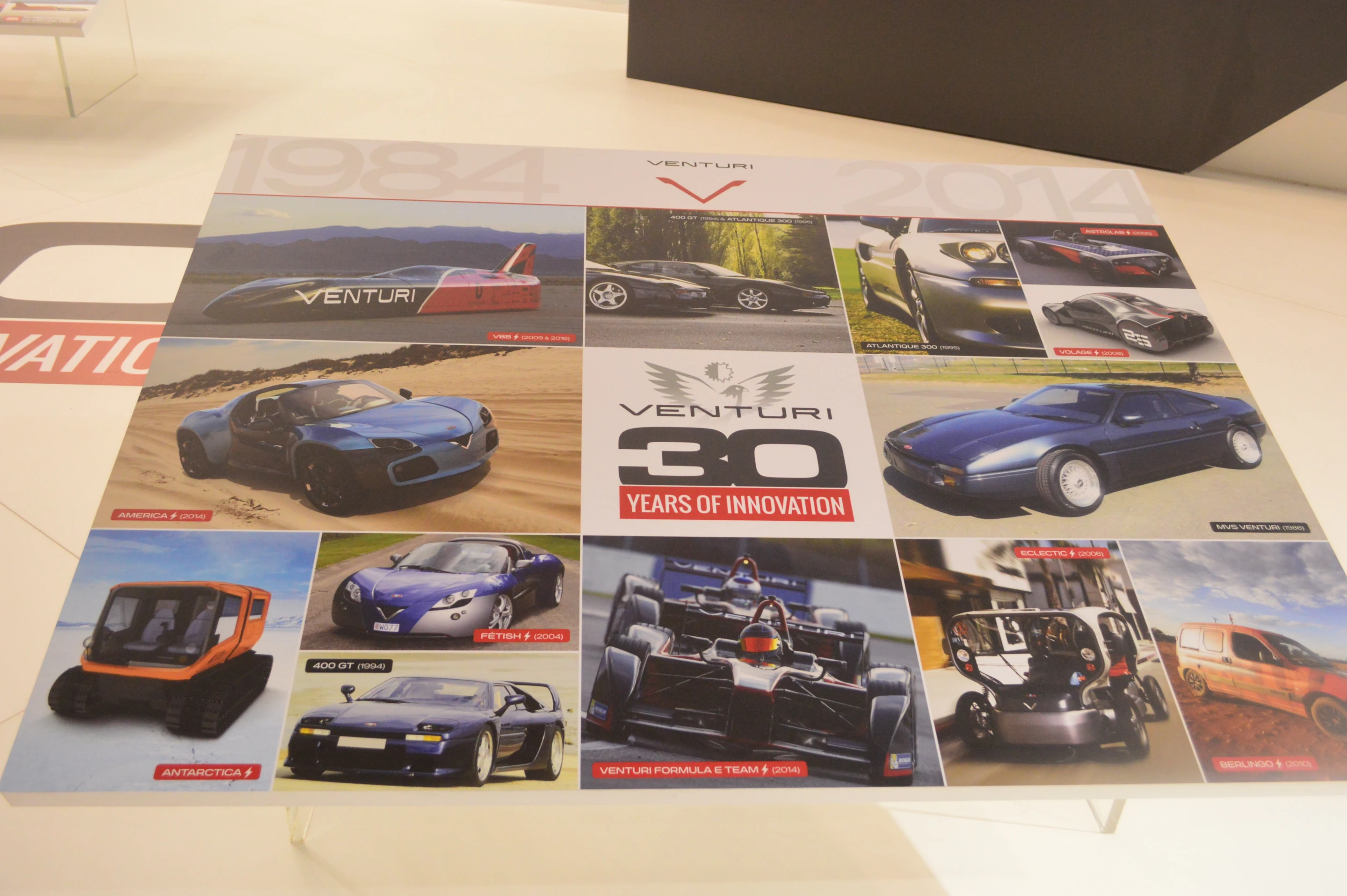 30 years of Venturi collage (Photo: C.C. Weiss/Gizmag)