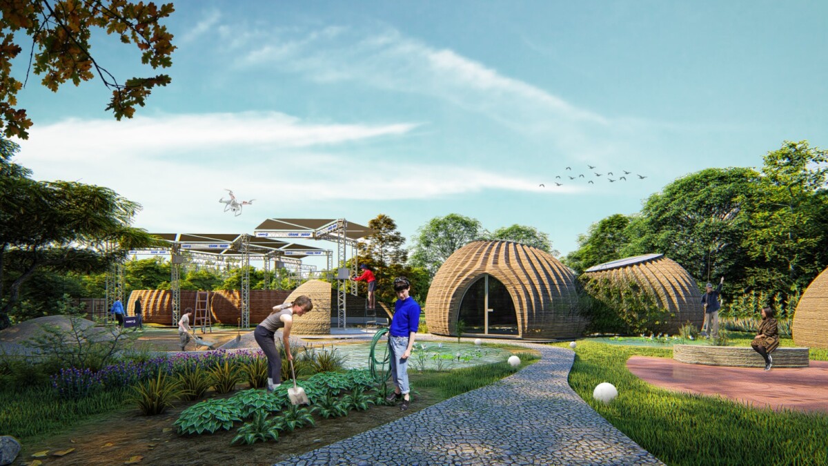 The first TECLA prototype will consist of two basic modules with a total area of 55 sq m (592 sq ft)