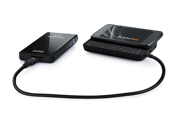 MicroVision's second-generation SHOWWX laser pico projector