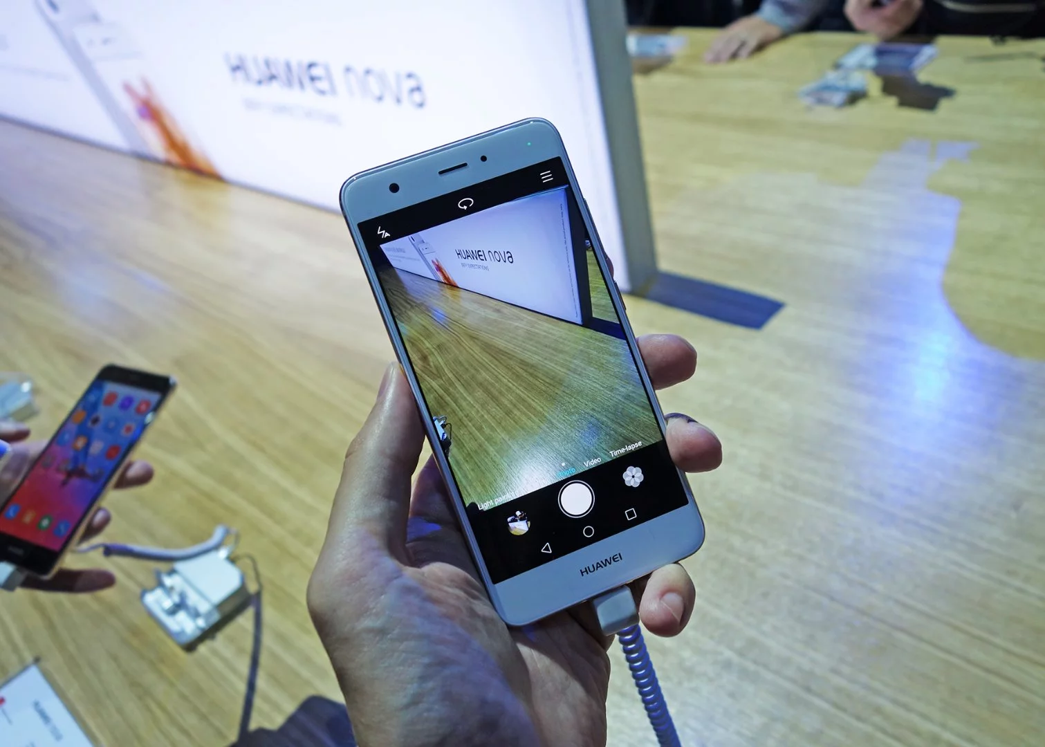Again the camera looks to be a competent one, not that we could test it out much (Nova shown)