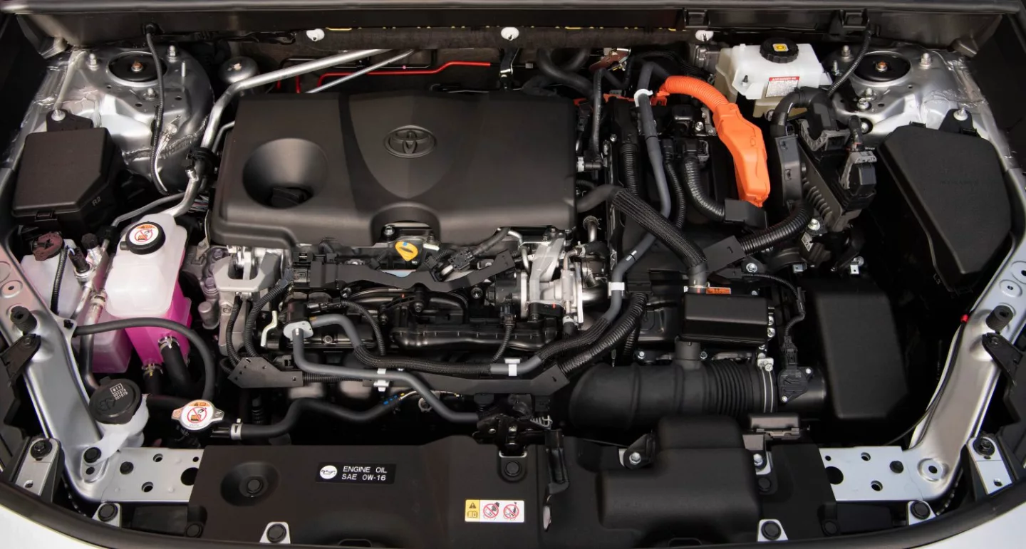 The hybrid powertrain in the 2021 Toyota RAV4 Hybrid is similar to most other vehicles with Toyota's Hybrid Synergy Drive