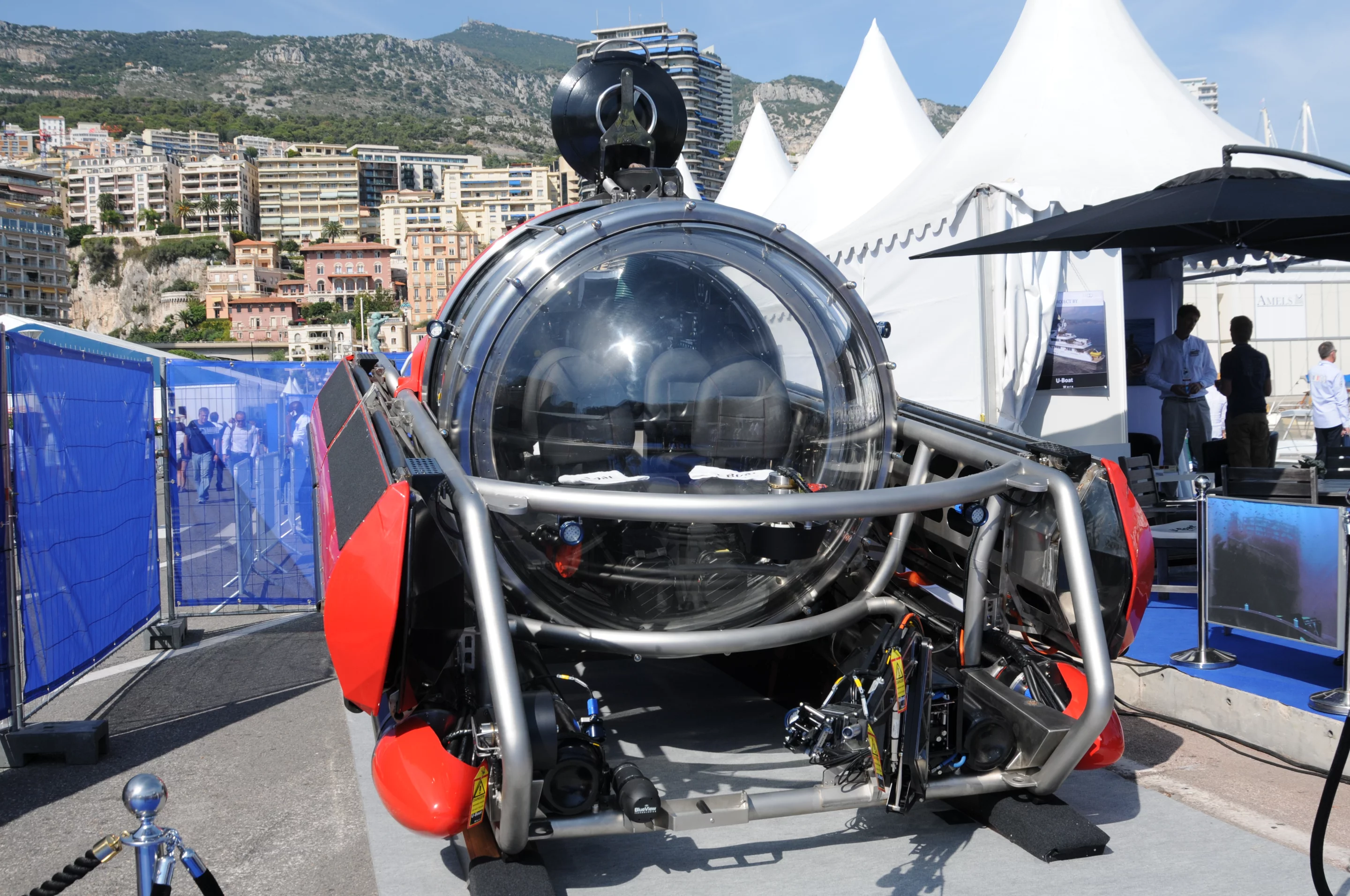The C-Explorer 5 at its launch in Monaco