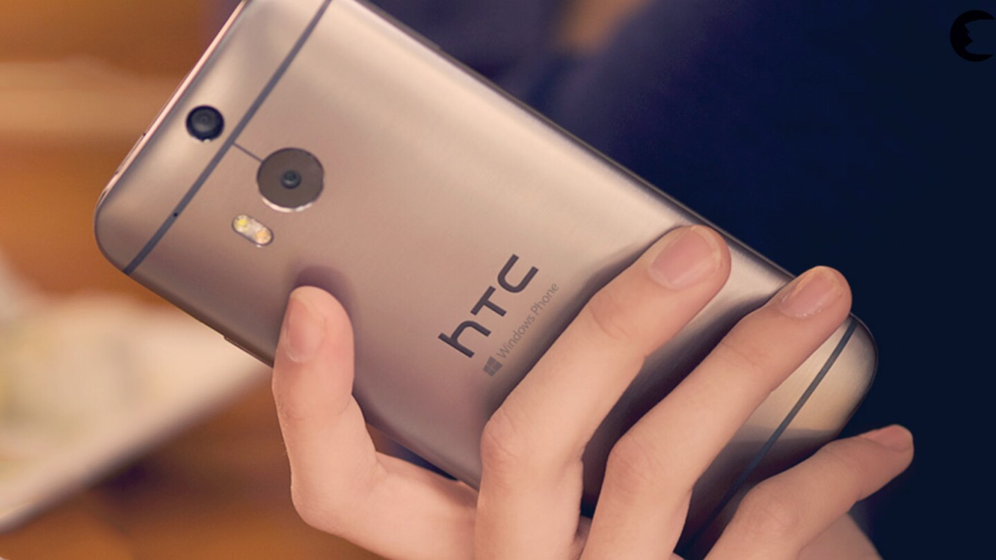 The Windows Phone variant of the One M8 has the same aluminum unibody finish