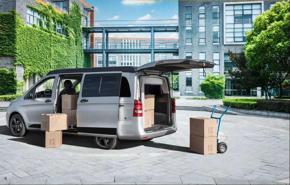 Remove the rear bench and kitchen, and the VanTourer Urban reverts to a cargo van