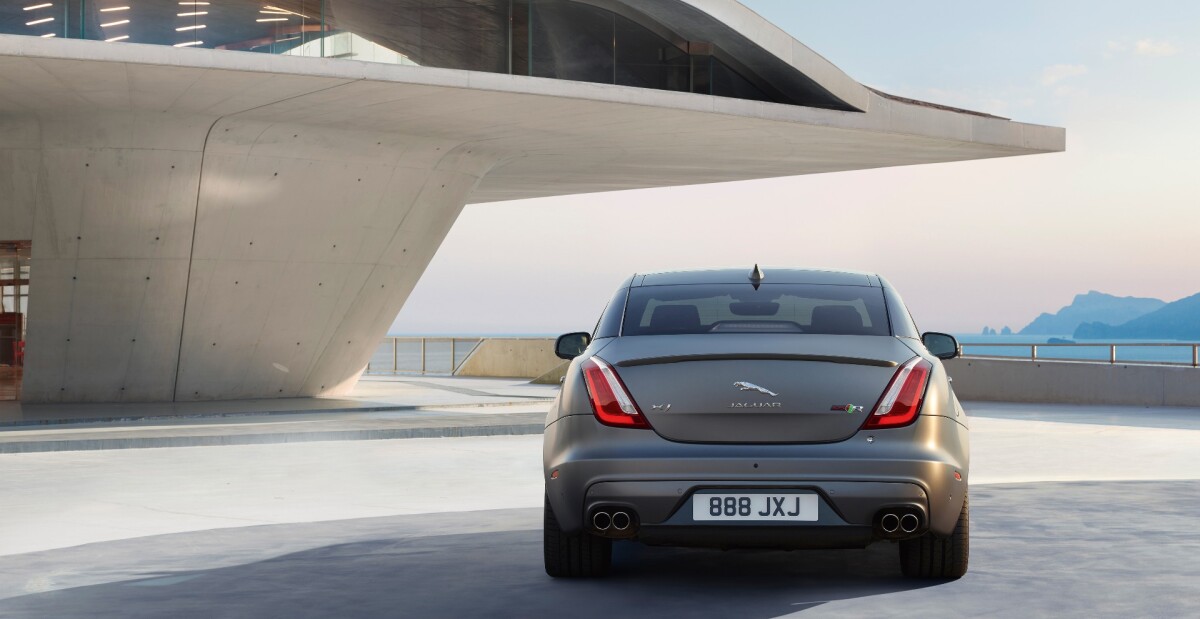 The Jaguar XJR 575 is capable of 186 mph