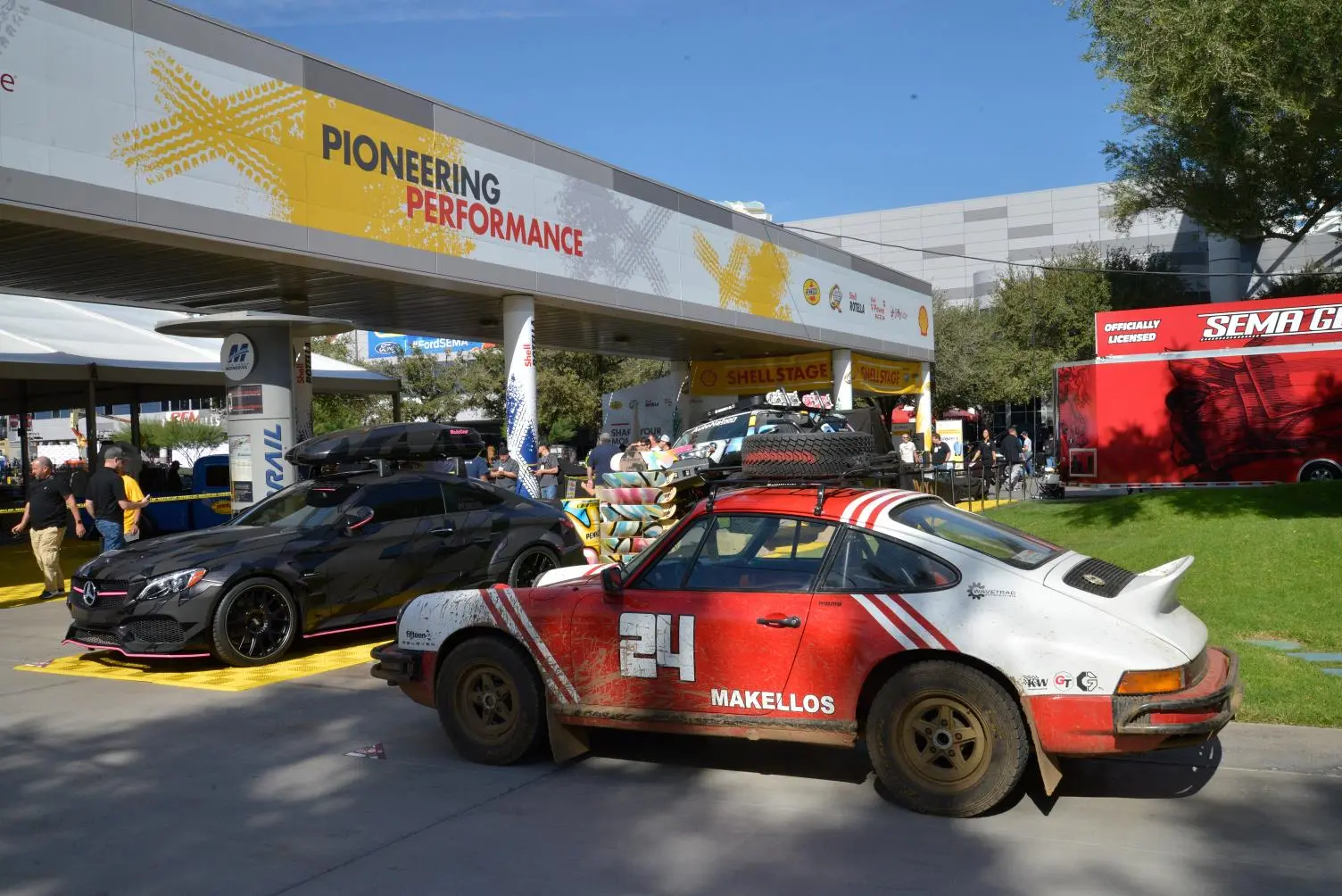 It doesn't feel like SEMA without a rally Porsche or two