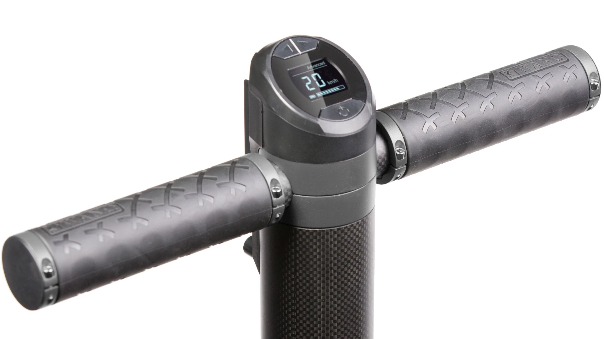 The speedo for the Kiwano K01 is an LCD display