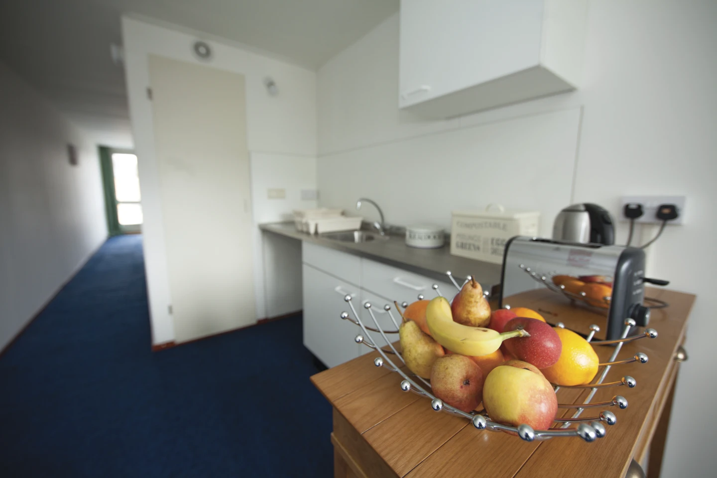 Interior shot of one of the homes (Photo: James Farell)