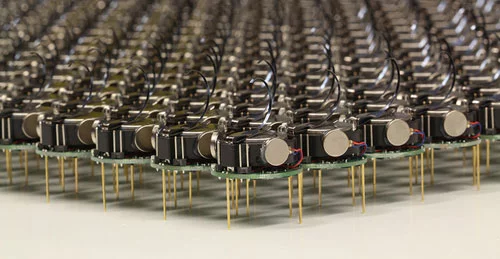 Harvard University has licensed the technology for its tiny Kilobots, enabling other groups and institutions to purchase them for research purposes