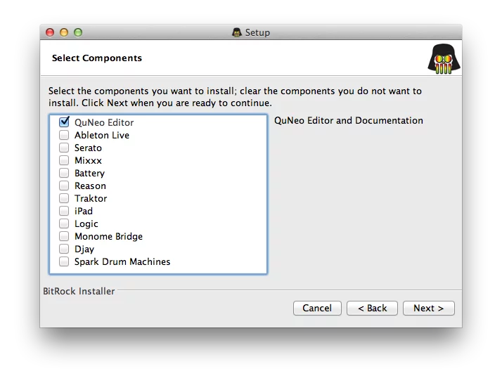 Setting up the QuNeo