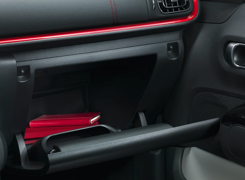 Citroen has given the car a big glovebox