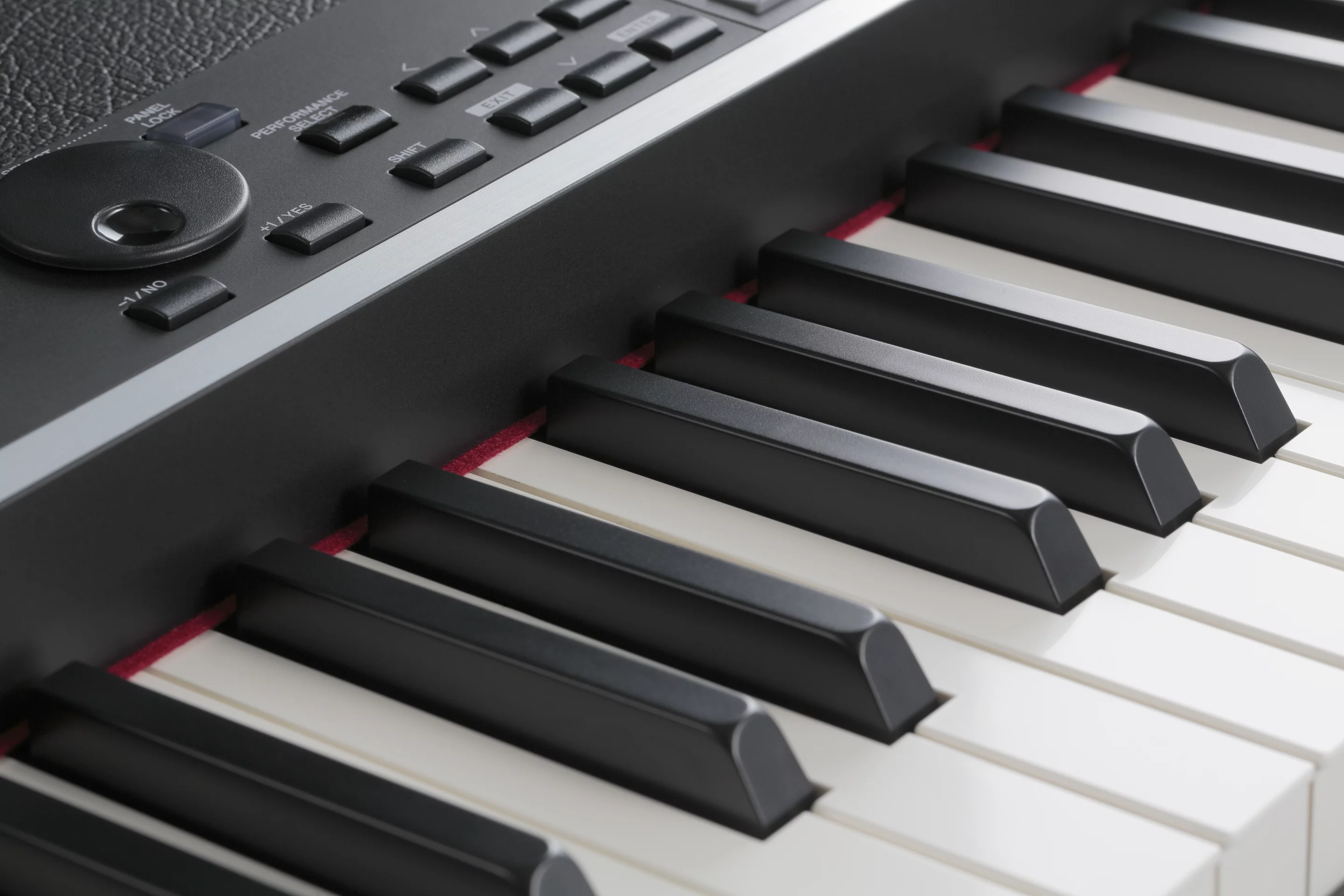 The CP4 Stage professional piano boasts 433 preset voices, including 45 sound emulations of three of the company's premium acoustic grand pianos