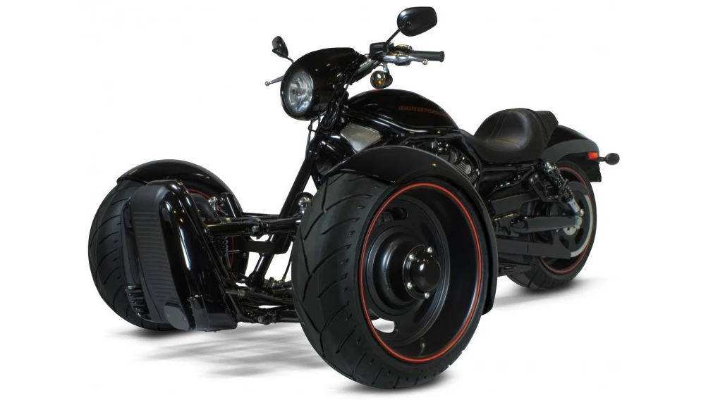 Scorpion Trikes want to let you turn your Harley-Davidson V-rod into a three-wheeler