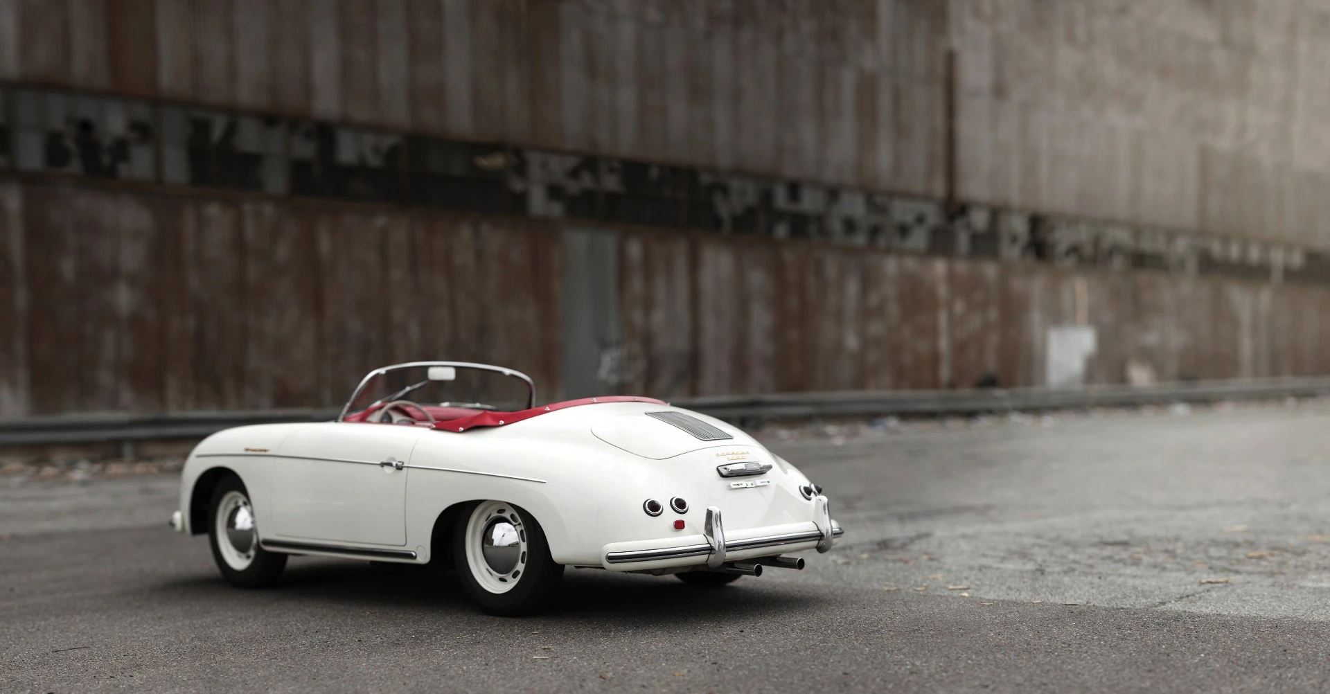 The 1956 Porsche 356 A 1600 Speedster by Reutter sold for $330,000