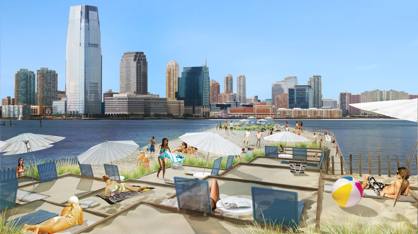 City Beach NYC will soon be the subject of a US$200,000 crowdfunding campaign on Crowdtilt (Image: City Beach NYC)