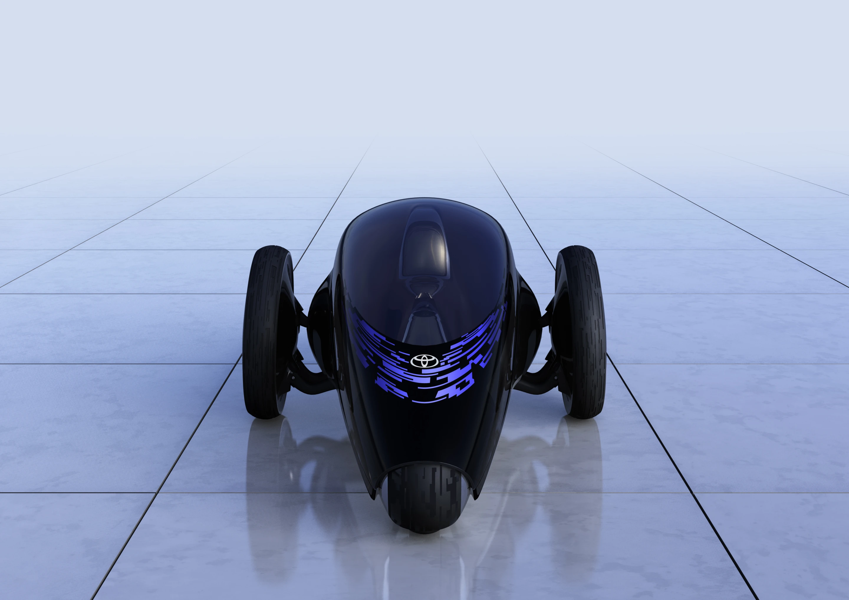 Toyota's FV2 Concept – part robot, part computer-human interface, part motorcycle, part car