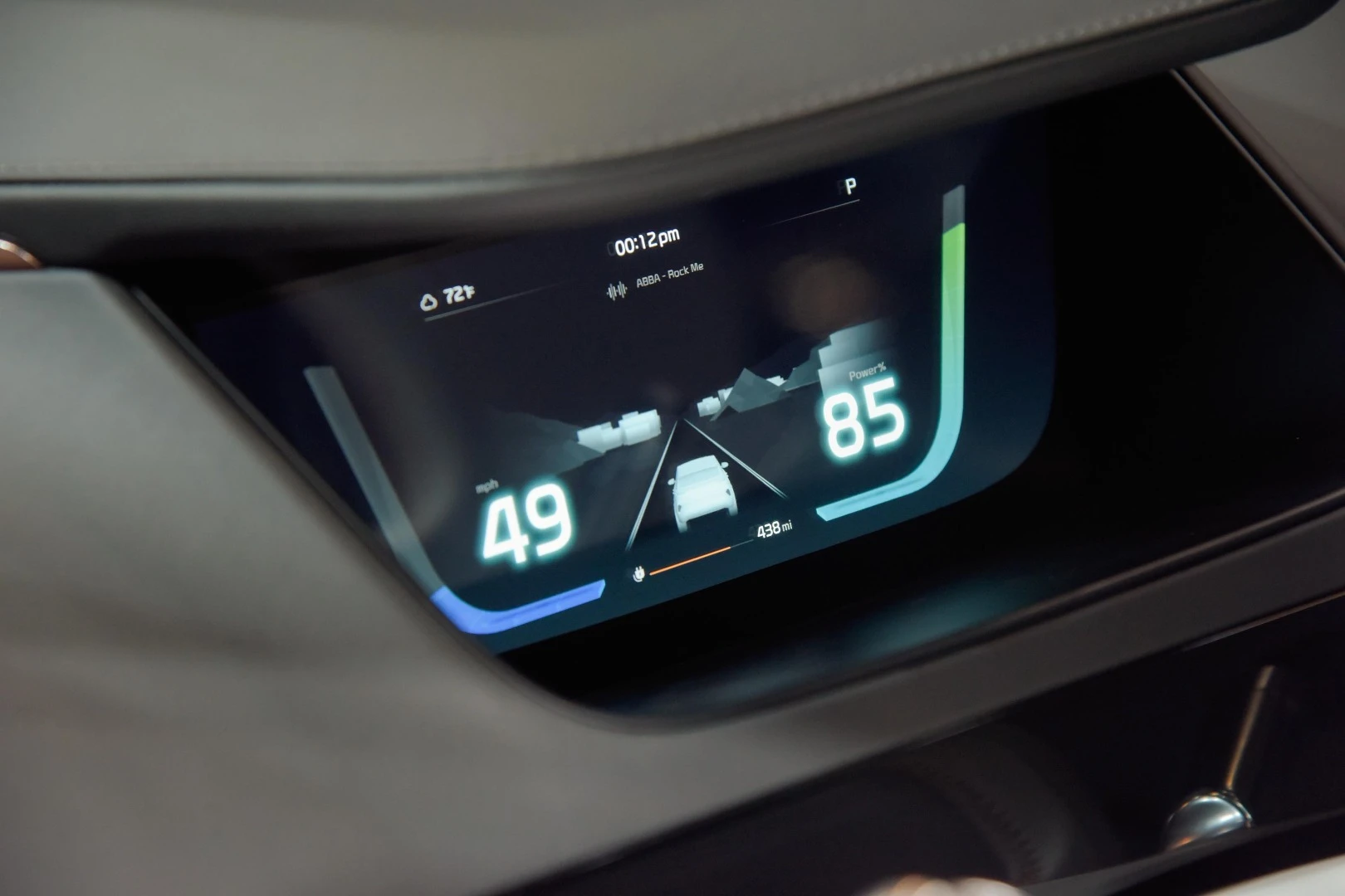 Kia highlights digital display technology