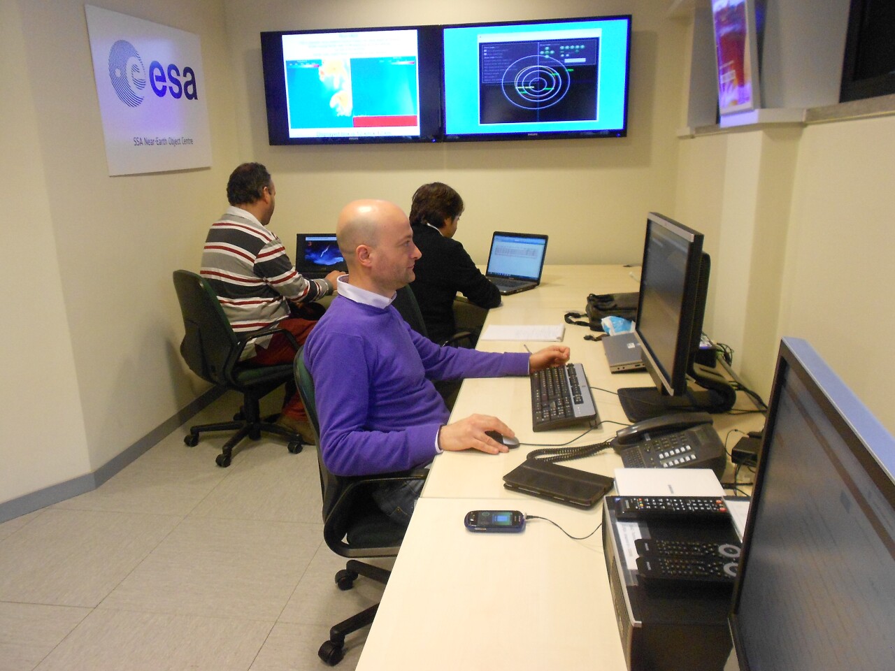 SSA NEO Coordination Centre ESRIN (Image: ESA)
