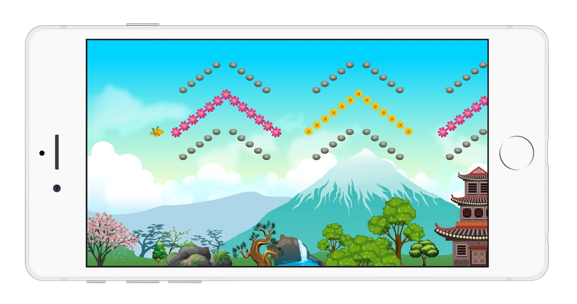 The Prana app provides an active training modes that uses games to educate users about better breathing