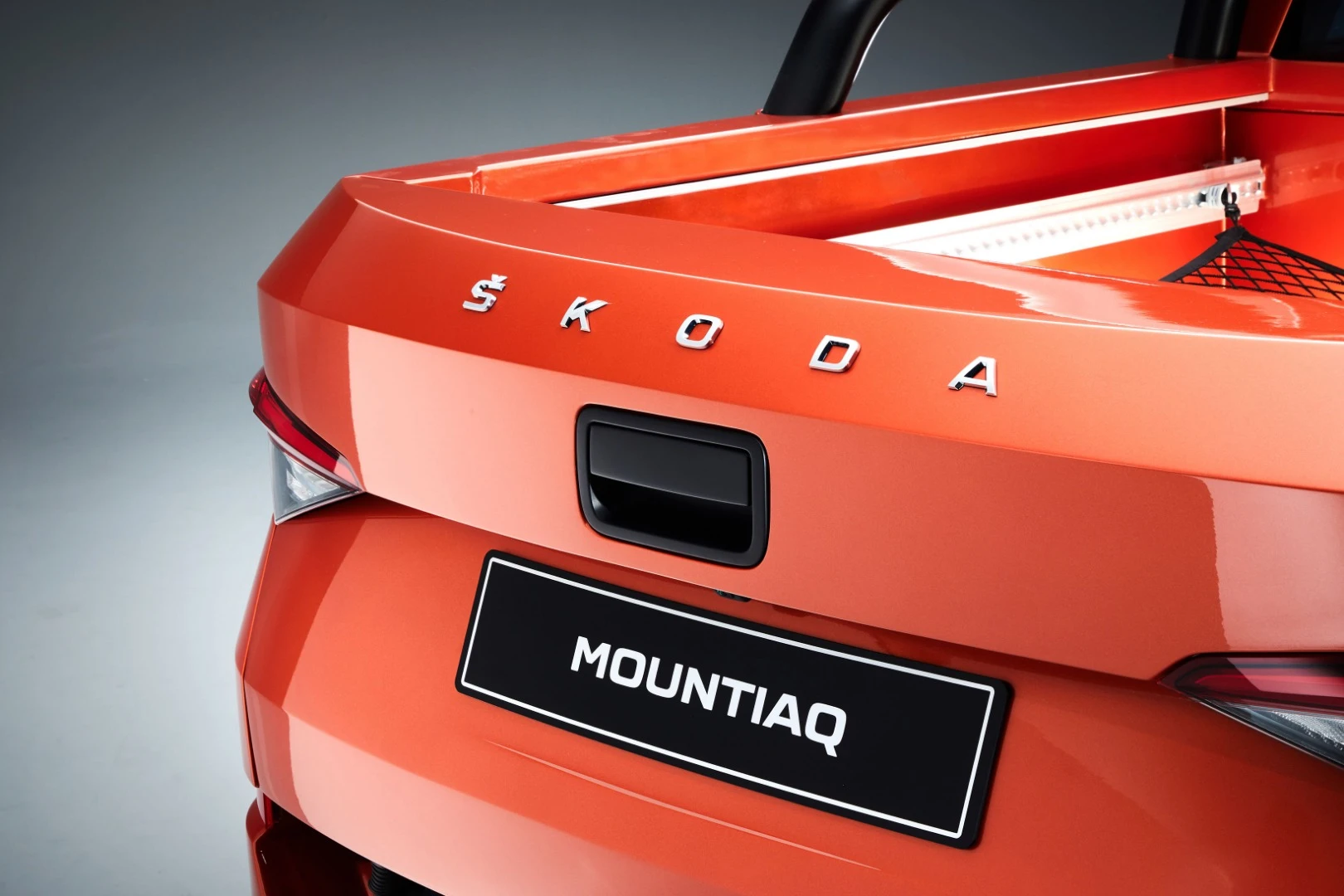 The tailgate on the Mountiaq pickup truck concept was of particular interest to the students crafting its bodywork