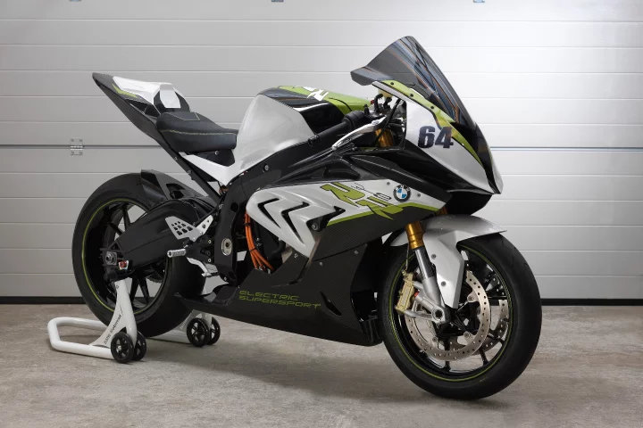 The experimental BMW eRR combines a sport motorcycle and an electric drive