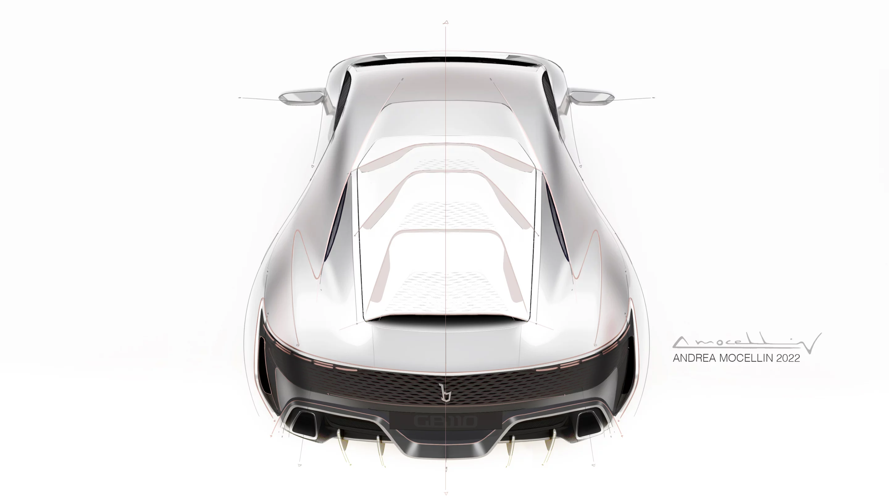 Bertone GB110 sketch