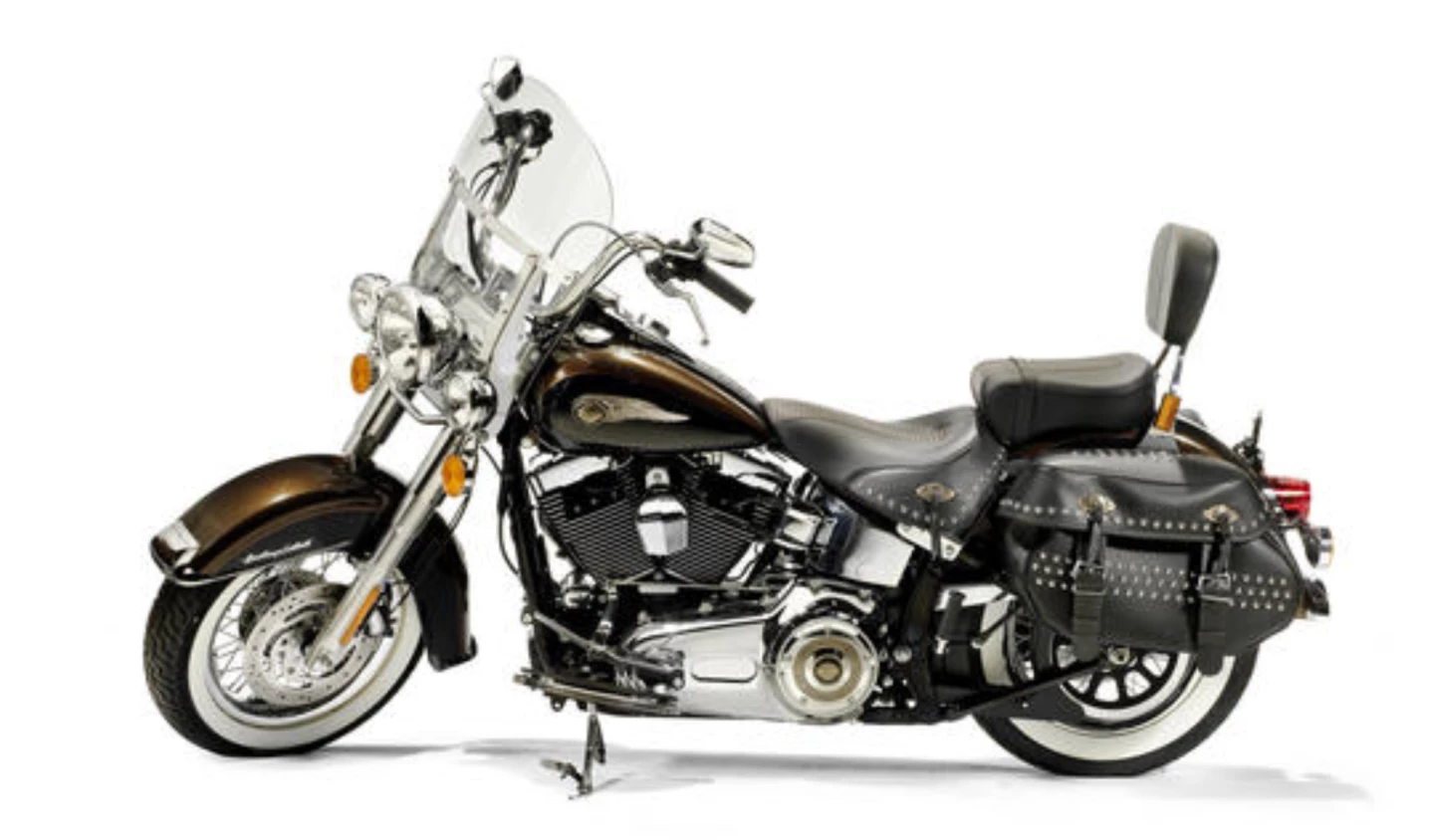 The FLSTC 103 Heritage Softail Classic being offered at auction on February 5 in Paris