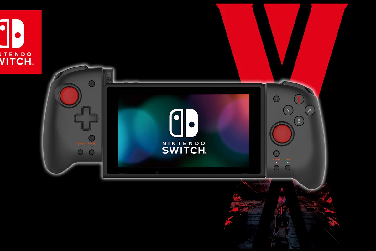 Hori is releasing a new controller for the Nintendo Switch that's basically a Pro Controller split in two, for handheld mode