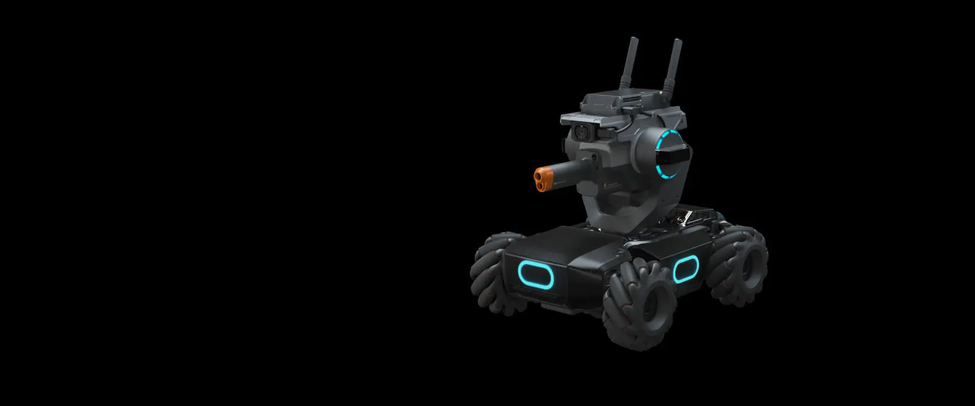 DJI's RoboMaster S1 can respond to claps, hand gestures and visual markers