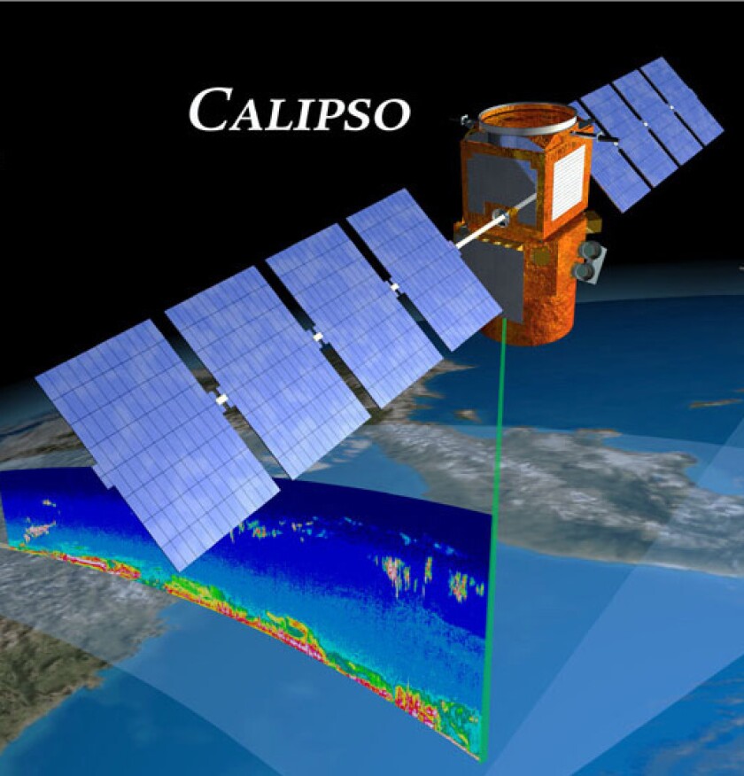 The second part of the study enlisted the services of NASA's Cloud-Aerosol Lidar and Pathfinder Satellite Observation