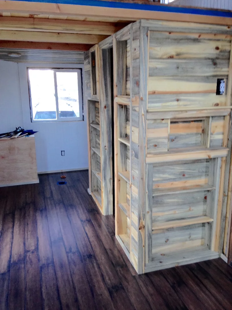 Inside the tiny house